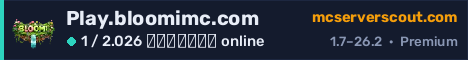 Banner του server Play.bloomimc.com