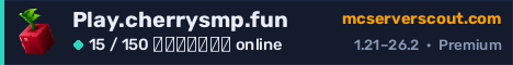 Banner του server Play.cherrysmp.fun