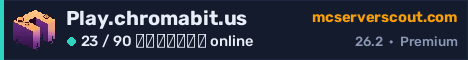 Banner του server Play.chromabit.us