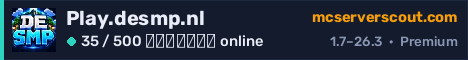 Banner του server Play.desmp.nl