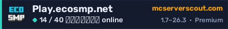 Banner του server Play.ecosmp.net