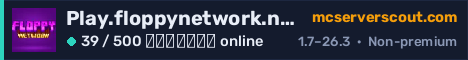 Banner του server Play.floppynetwork.net