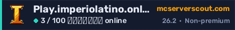 Banner του server Play.imperiolatino.online