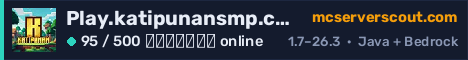 Banner του server Play.katipunansmp.com