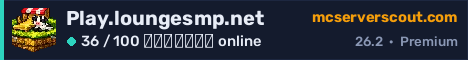 Banner του server Play.loungesmp.net