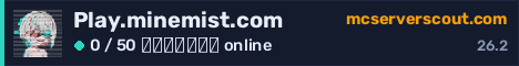 Banner του server Play.minemist.com