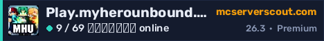 Banner του server Play.myherounbound.com