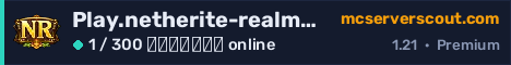 Banner του server Play.netherite-realms.com:25616