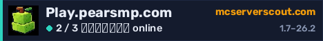 Banner του server Play.pearsmp.com