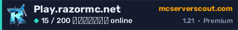 Banner του server Play.razormc.net