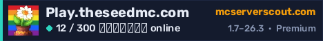 Banner του server Play.theseedmc.com