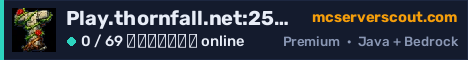 Banner του server Play.thornfall.net:25591