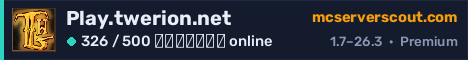 Banner του server Play.twerion.net