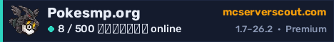 Banner του server Pokesmp.org