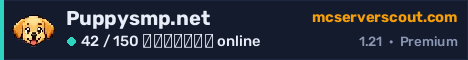 Banner του server Puppysmp.net