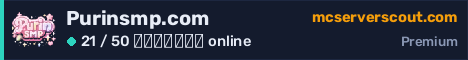 Banner του server Purinsmp.com