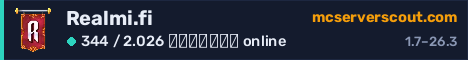 Banner του server Realmi.fi