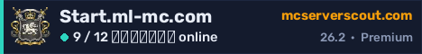 Banner του server Start.ml-mc.com