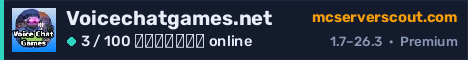 Banner του server Voicechatgames.net