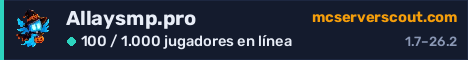 Banner del servidor Allaysmp.pro