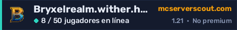 Banner del servidor Bryxelrealm.wither.host:25910