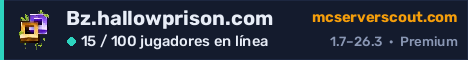 Banner del servidor Bz.hallowprison.com