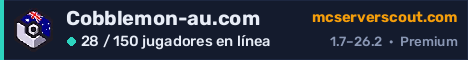 Banner del servidor Cobblemon-au.com