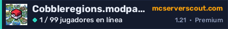 Banner del servidor Cobbleregions.modpack.gg