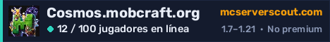 Banner del servidor Cosmos.mobcraft.org