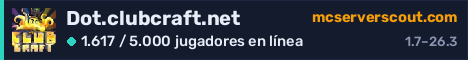 Banner del servidor Dot.clubcraft.net