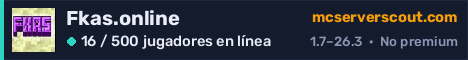 Banner del servidor Fkas.online