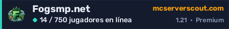 Banner del servidor Fogsmp.net