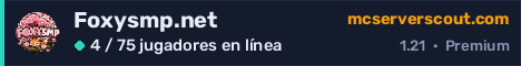 Banner del servidor Foxysmp.net
