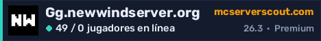 Banner del servidor Gg.newwindserver.org