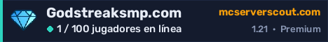Banner del servidor Godstreaksmp.com