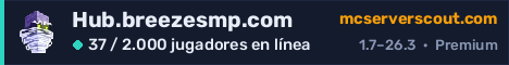 Banner del servidor Hub.breezesmp.com