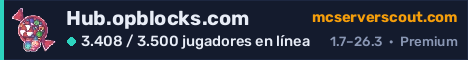 Banner del servidor Hub.opblocks.com