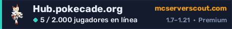 Banner del servidor Hub.pokecade.org