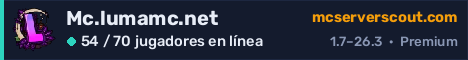 Banner del servidor Mc.lumamc.net