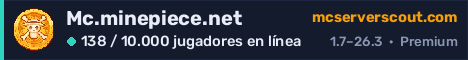 Banner del servidor Mc.minepiece.net