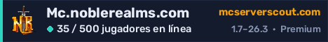 Banner del servidor Mc.noblerealms.com