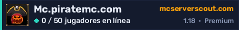 Banner del servidor Mc.piratemc.com