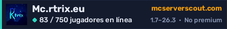Banner del servidor Mc.rtrix.eu