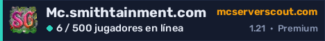 Banner del servidor Mc.smithtainment.com