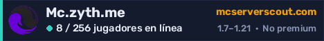 Banner del servidor Mc.zyth.me