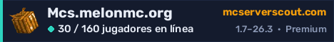 Banner del servidor Mcs.melonmc.org