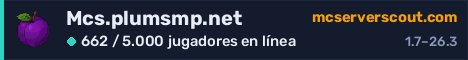 Banner del servidor Mcs.plumsmp.net