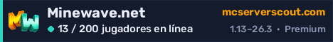 Banner del servidor Minewave.net