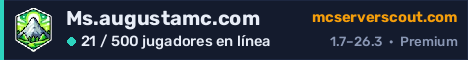 Banner del servidor Ms.augustamc.com