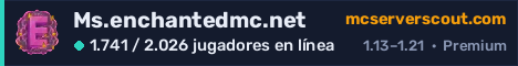 Banner del servidor Ms.enchantedmc.net